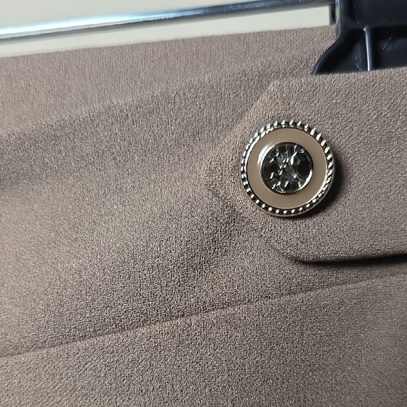 NYCC Elegant Taupe Ankle Pants - Picture 3 of 4